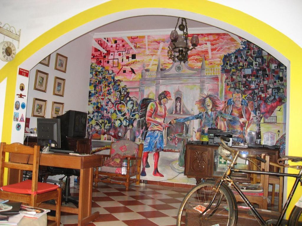 3Hb Faro Ξενοδοχείο Εξωτερικό φωτογραφία The interior of the hostel